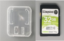 SD card 32 GB with box - Memory card